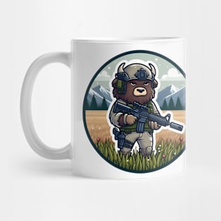 Tactical Bison Buffalo Mug